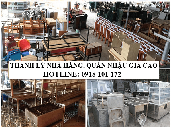 Thu mua thanh lý thiết bị nhà hàng quán ăn